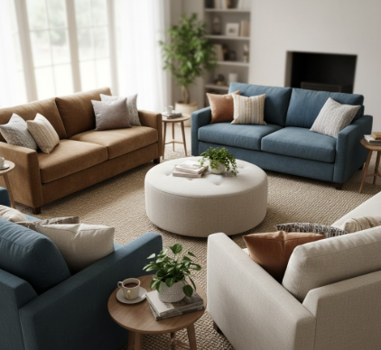 Creating Comfortable Conversation Areas in Living Spaces