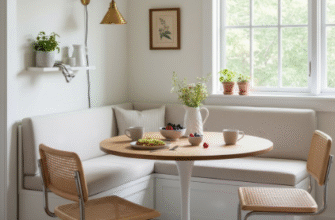 How to Design a Breakfast Nook in Limited Kitchen Space