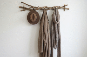 DIY Branch Coat Rack Projects for Natural Entryway Storage