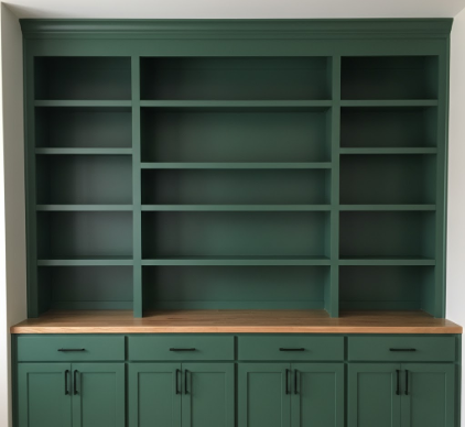 DIY Built In Bookshelf Projects for Custom Storage