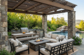 How to Design a Pavilion Style Outdoor Entertainment Space