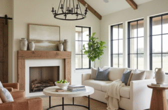 Modern Farmhouse Interior Design Blending Old and New