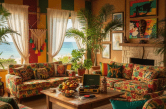 Jamaican Interior Design Reggae Colors and Tropical Ease