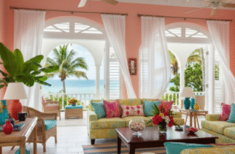 Caribbean Interior Design Bright Colors and Breezy Layouts
