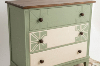 DIY Painted Furniture Two Tone Color Combination Ideas