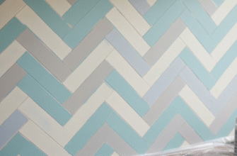 DIY Painted Herringbone Backsplash Projects for Kitchen Updates
