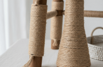 DIY Rope Wrapped Furniture Accents for Nautical Style