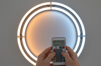 Home Staging Lighting Temperature and Brightness Adjustments