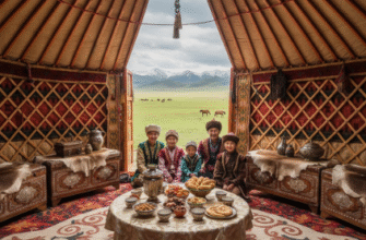 Kazakh Interior Design Nomadic Heritage and Steppe Landscapes